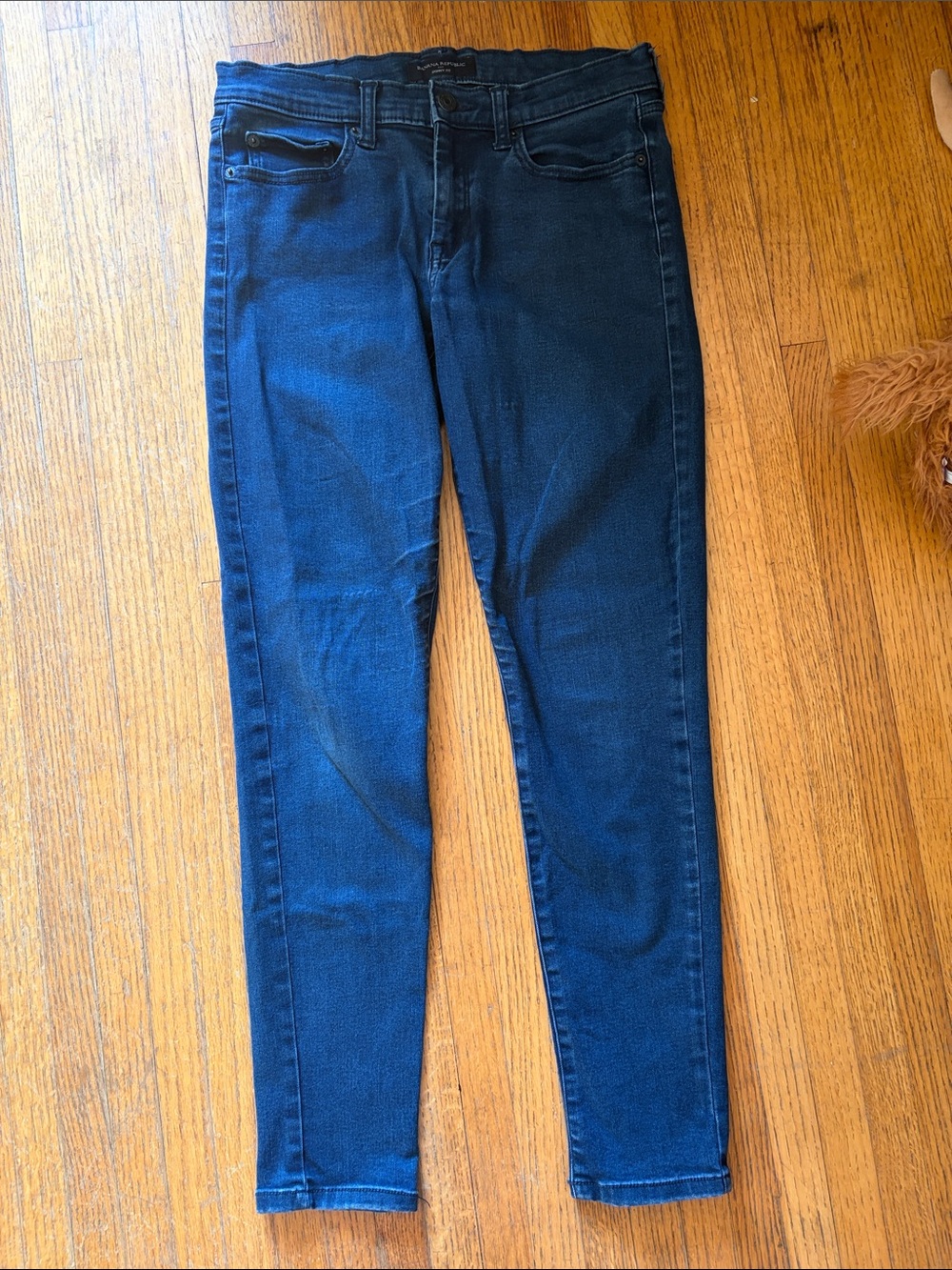 Banana Republic Women's Skinny Jeans in Dark Blue